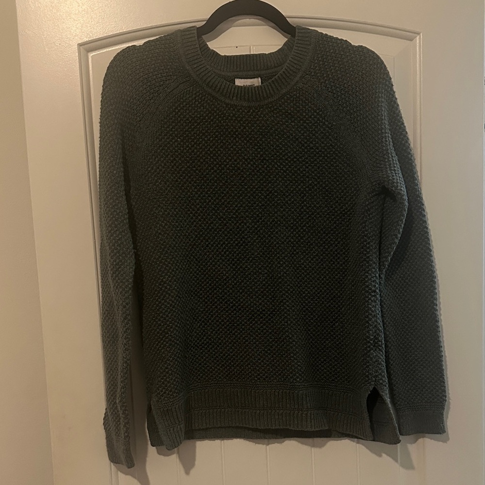 Old Navy Women's Crew Neck Sweater - Dark Green